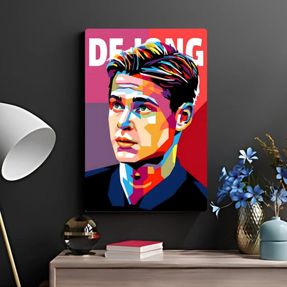 Frenkie De Jong Metal Poster