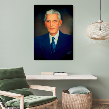 Quaid e Azam Metal Poster