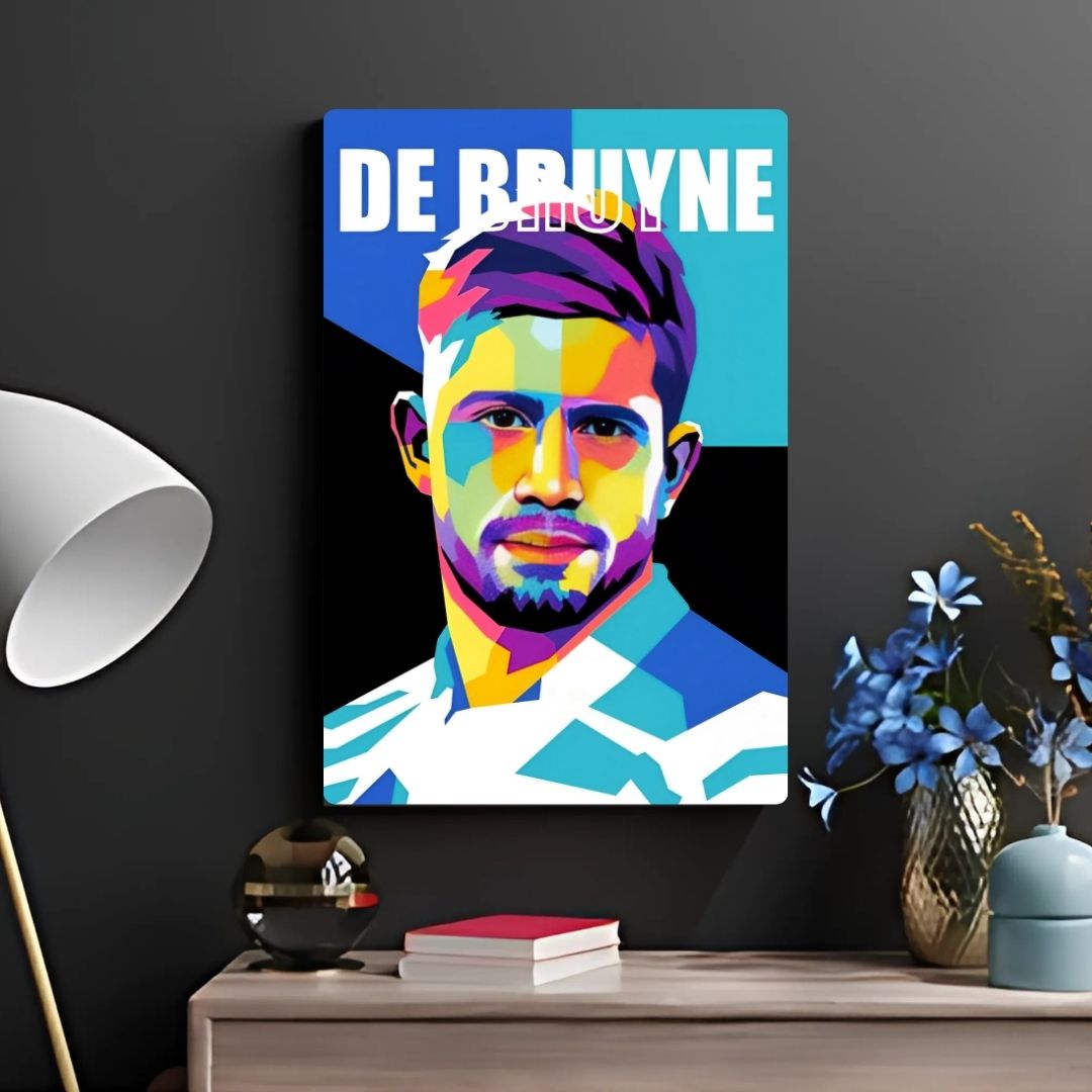 De Bruyne Metal Poster