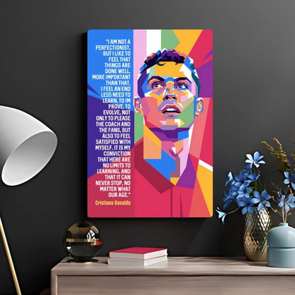 Champion's Mindset CR7 Metal Poster