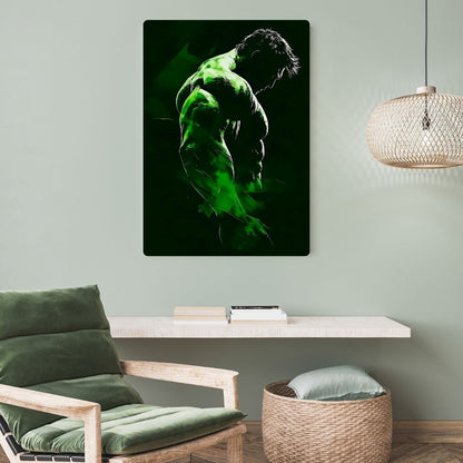 Hulk - Green Rage Metal Poster