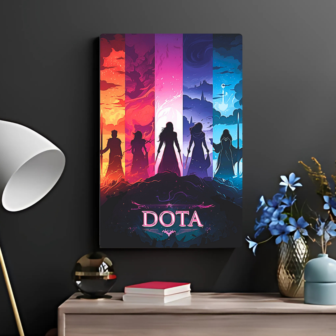 Dota Metal Poster