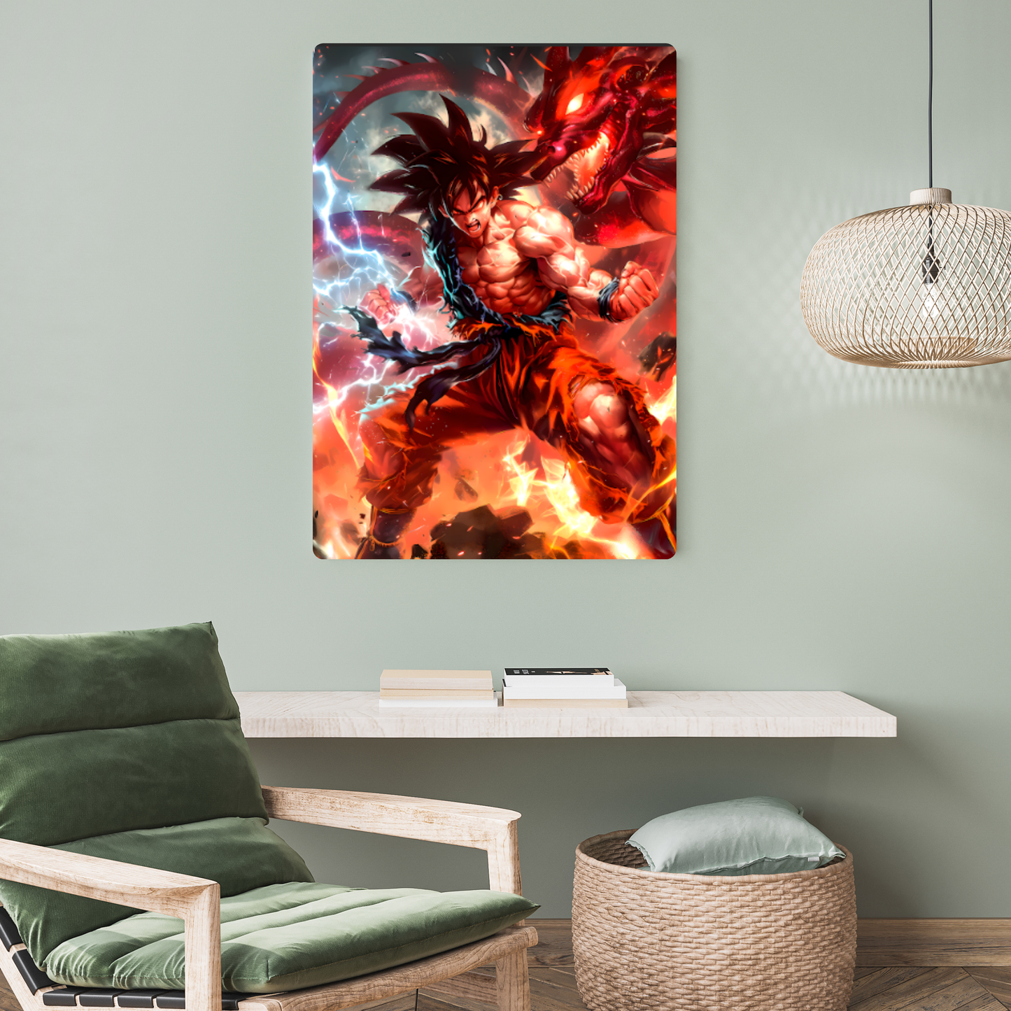 Son Goku Metal Poster