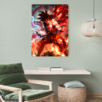 Son Goku Metal Poster
