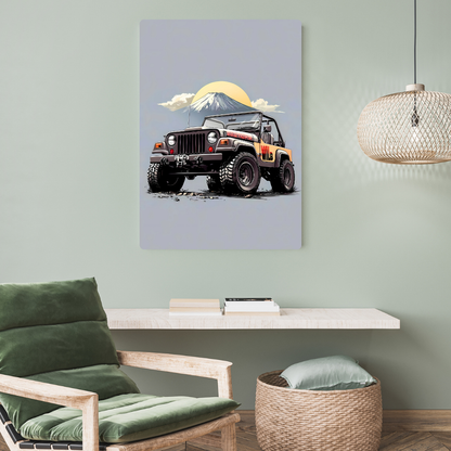 Wrangler Metal Poster
