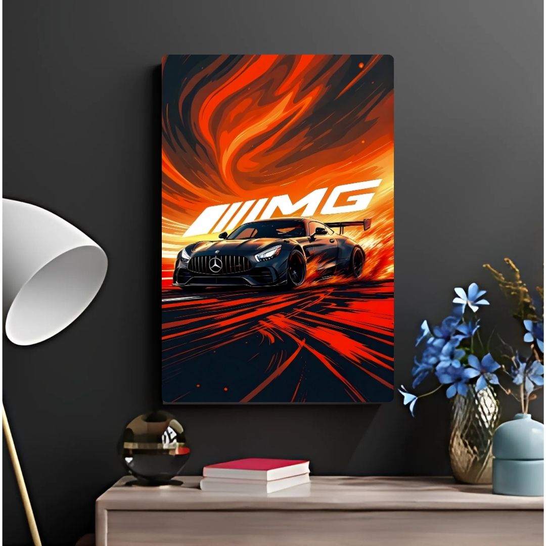 Mercedes-AMG Metal Poster