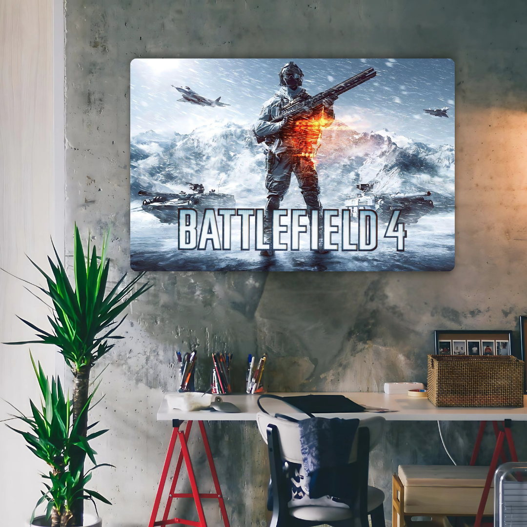 Battle Field 4 Metal Poster