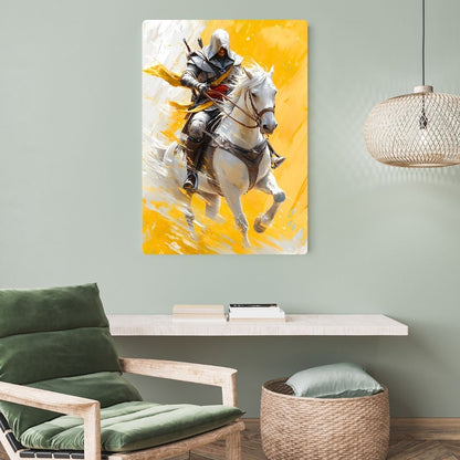 Assassin's Creed Rider Metal Poster