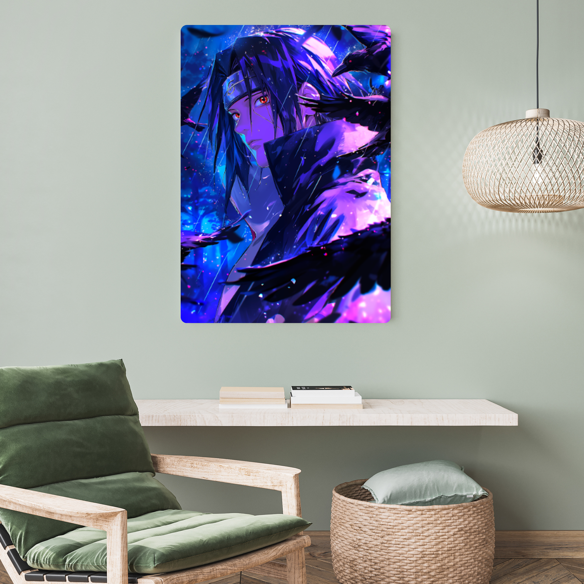 Itachi Uchiha Metal Poster