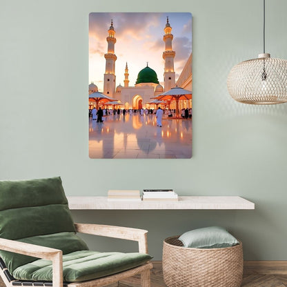 Al-Masjid An-Nabawi (S.A.W) - Metal Poster