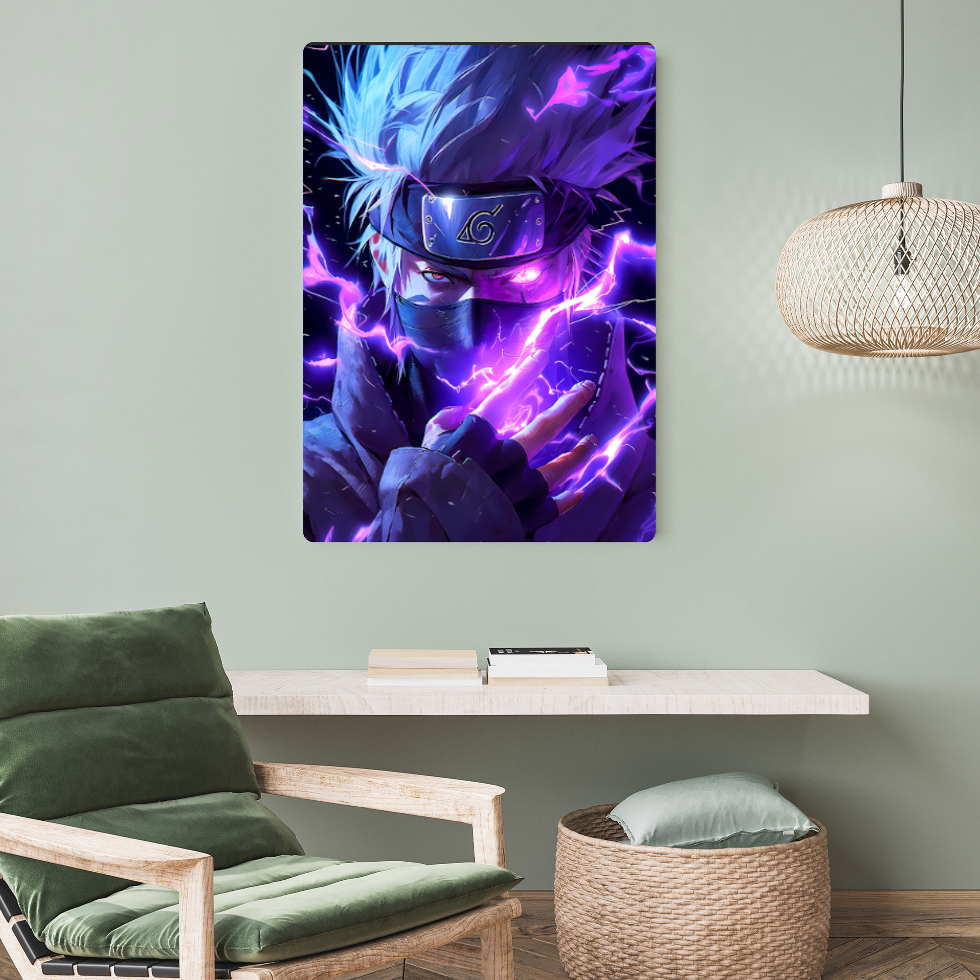 Kakashi Hatake Metal Poster