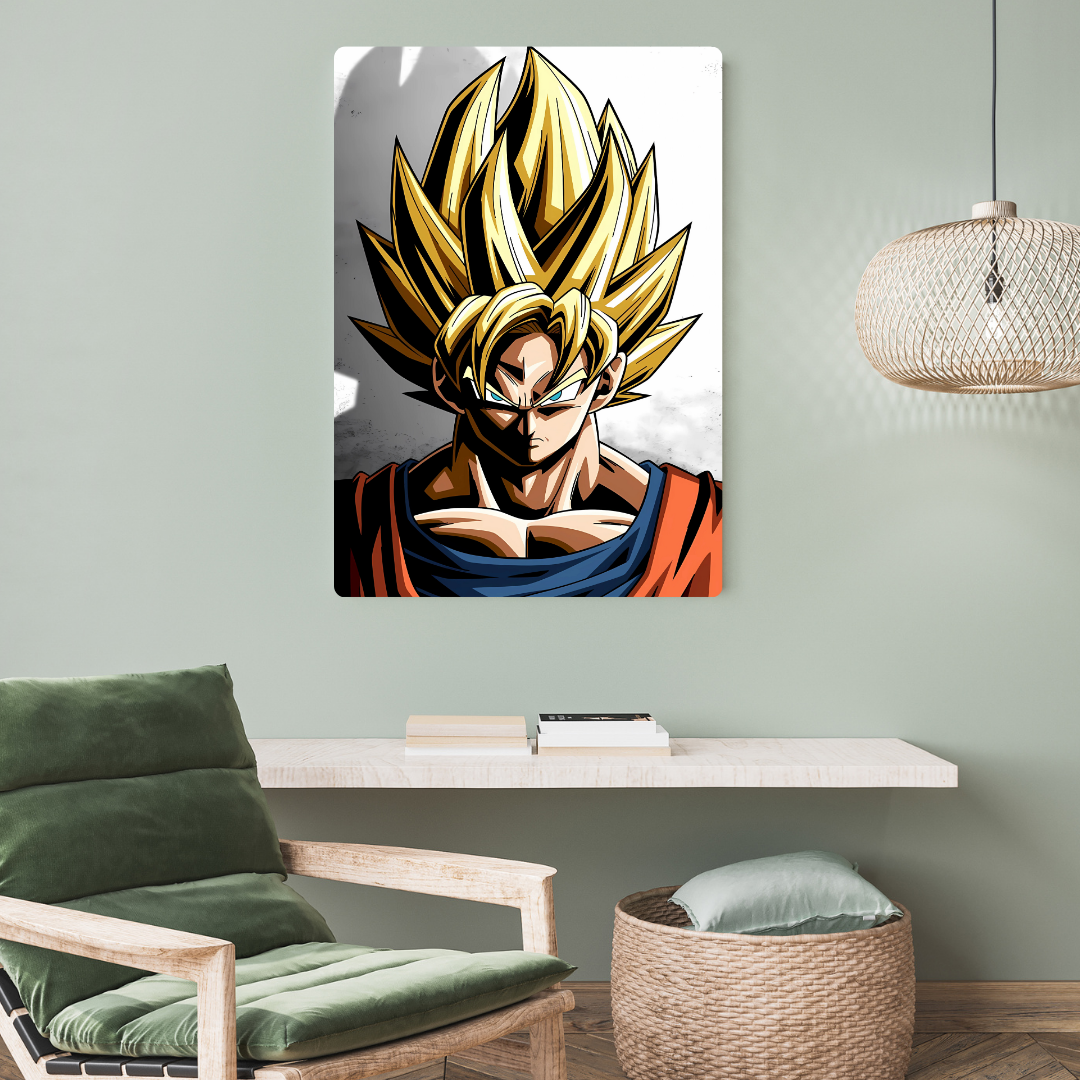 Goku Super Saiyan Metal Poster