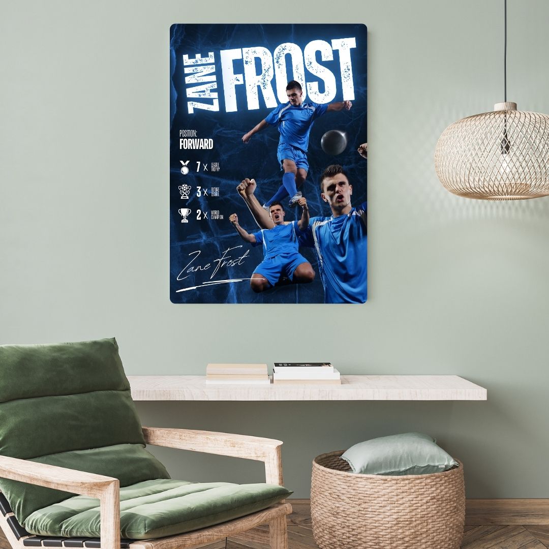 Zane Frost Metal Poster