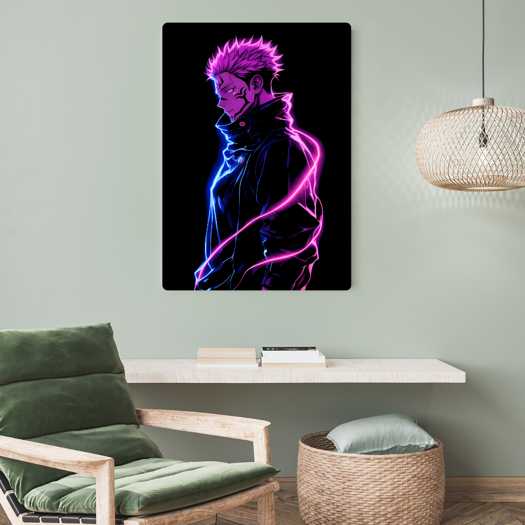 Sukuna x Gojo Amoled Metal Poster