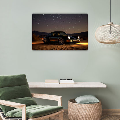Desert VIew Metal Poster