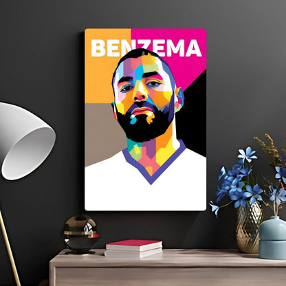 Benzema Metal Poster