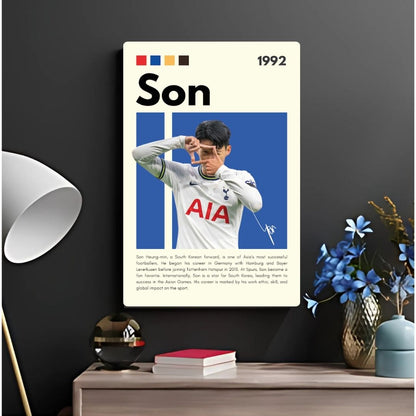 Son Heung-min Metal Poster