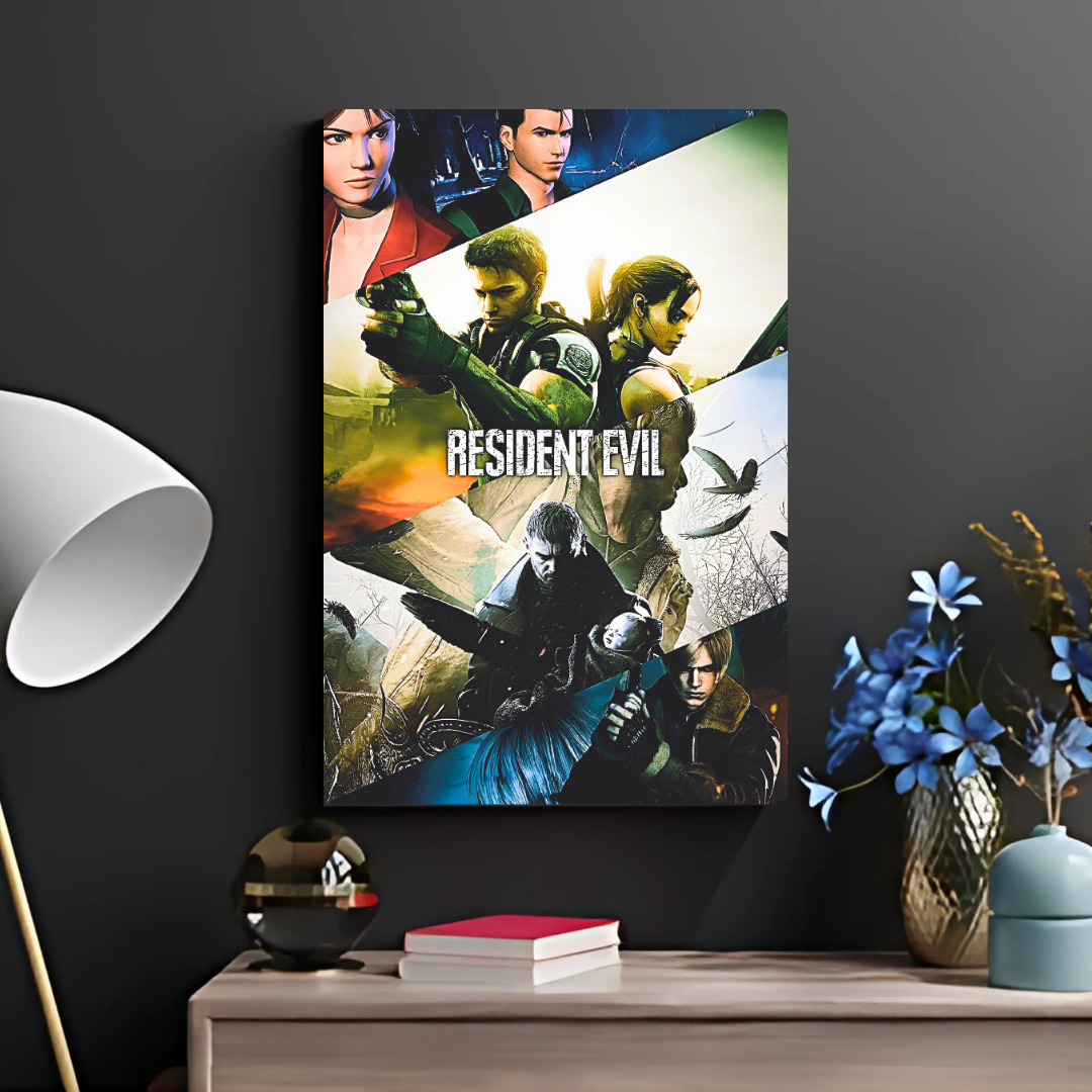 Resident Evil Metal Poster