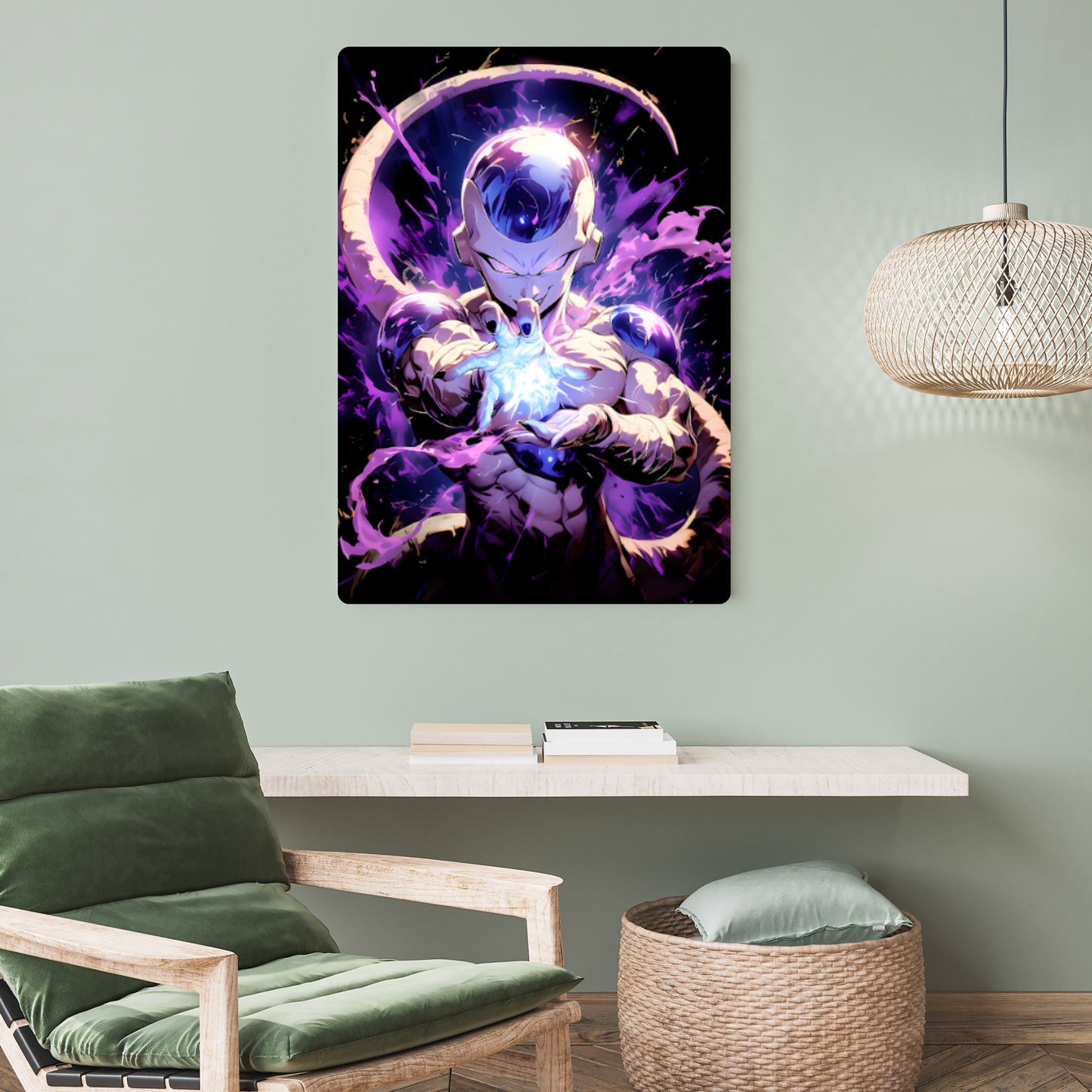 Freeza Metal Poster