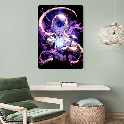 Freeza Metal Poster