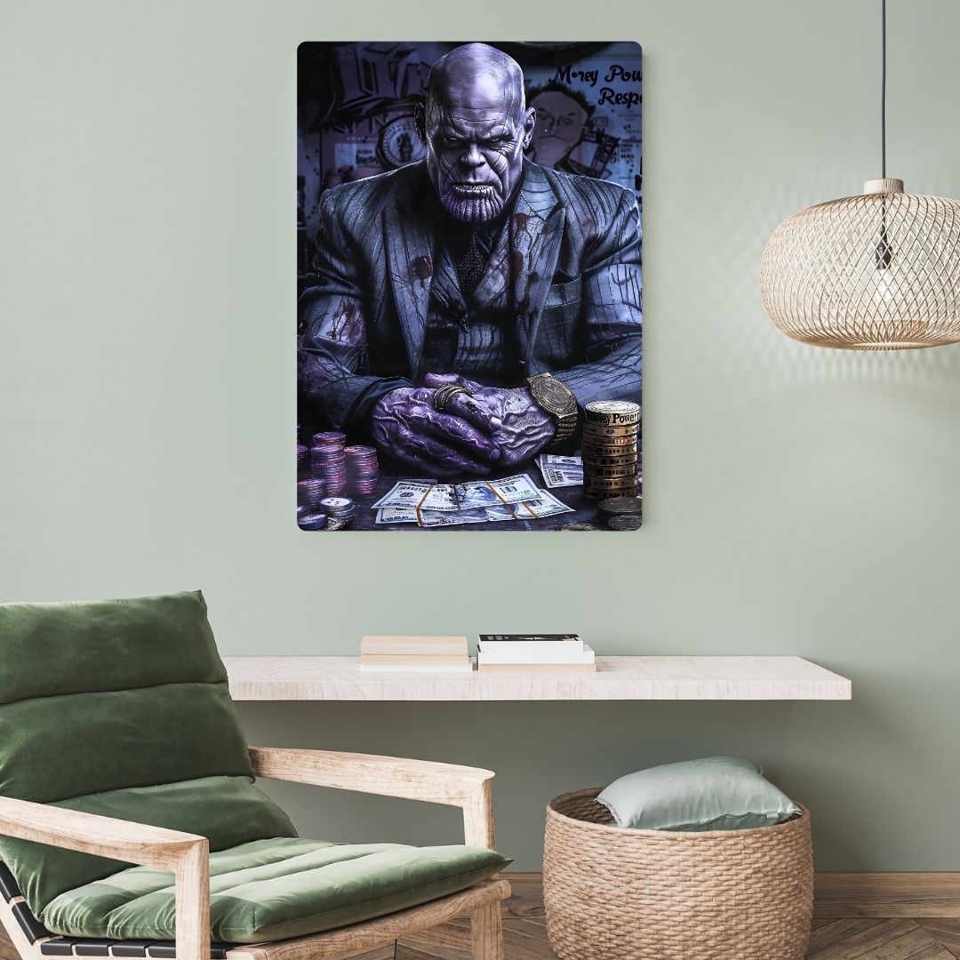 Thanos Metal Poster