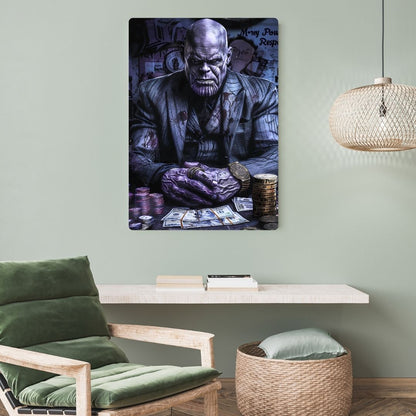 Thanos Metal Poster