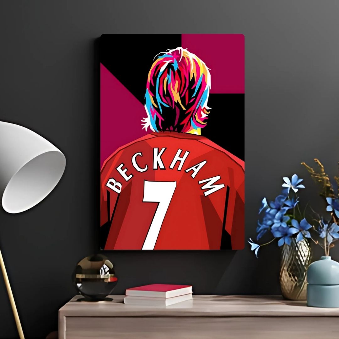 Beckham Metal Poster