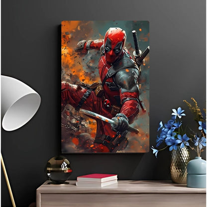 Deadpool Metal Poster