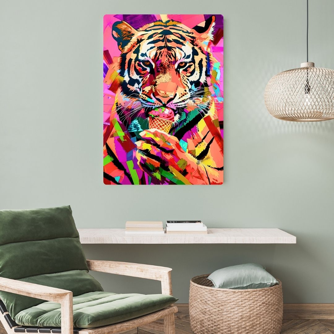 Bengal Tiger Metal Poster