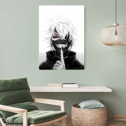 Ken Kaneki - Tokyo Ghoul Metal Poster
