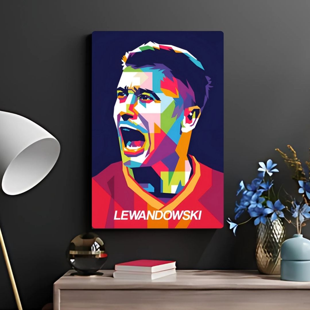 Lewandowski Metal Poster