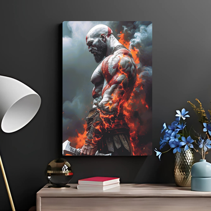 Kratos Metal Poster