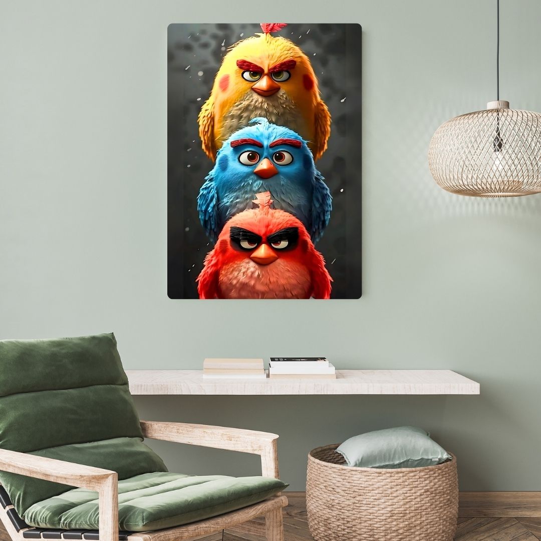 Angry Birds Metal Poster