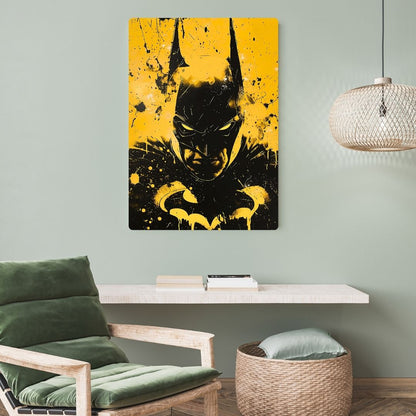 Bat's Fury Metal Poster
