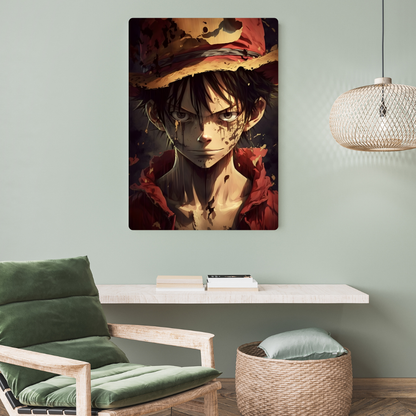 Luffy Metal Poster