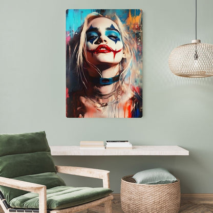 Harley's Gaze Metal Poster