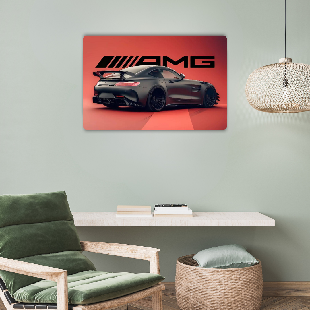 AMG Metal Poster