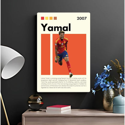Yamal Metal Poster