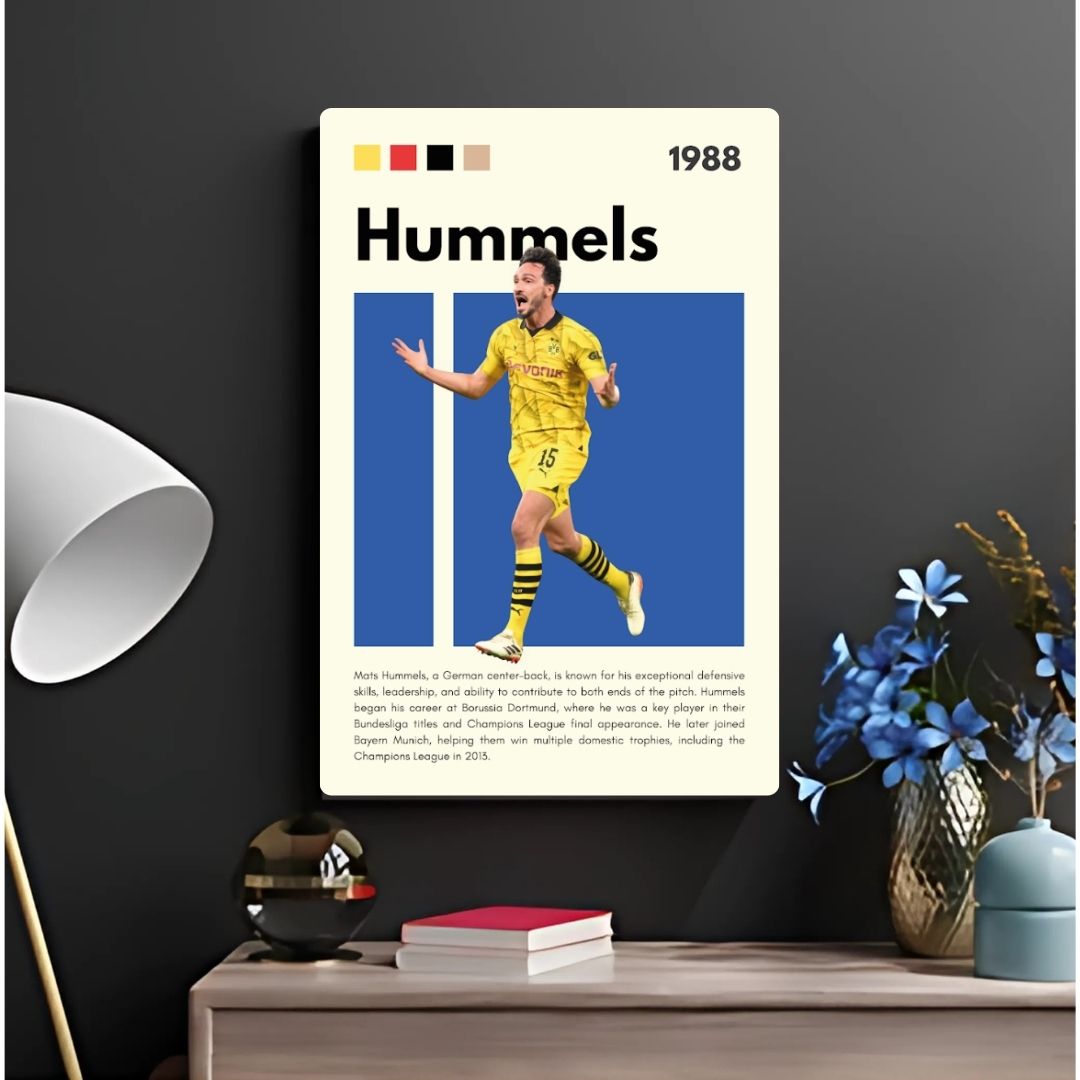 Mats Hummels Metal Poster