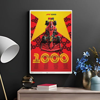 Formula 1000 Metal Poster