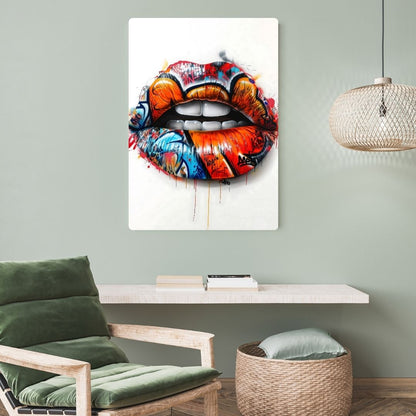 Urban Kiss Metal Poster