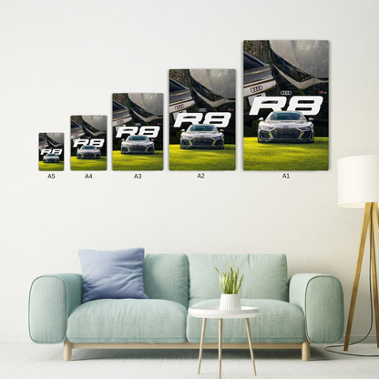 R8 Metal Poster