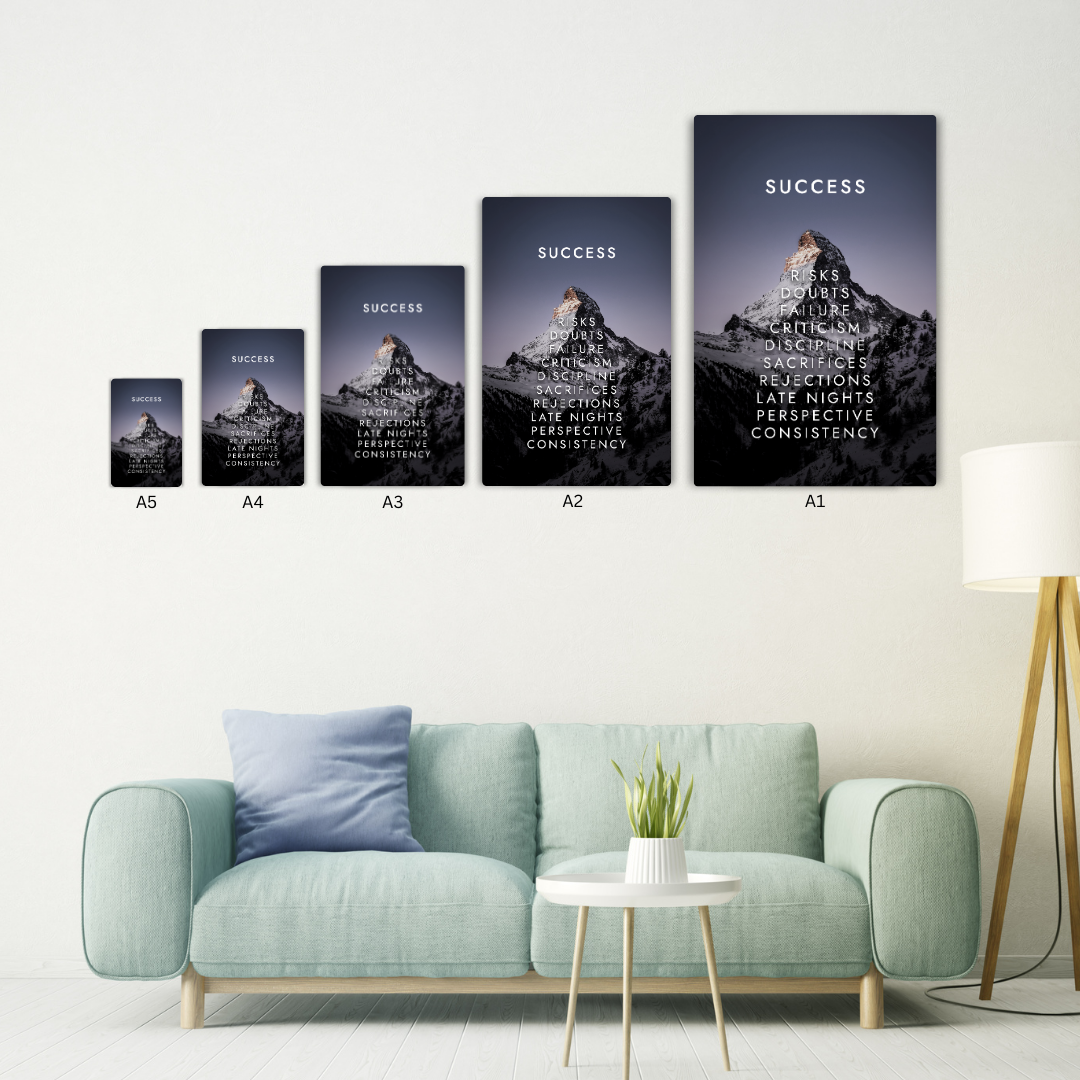 Success Metal Poster