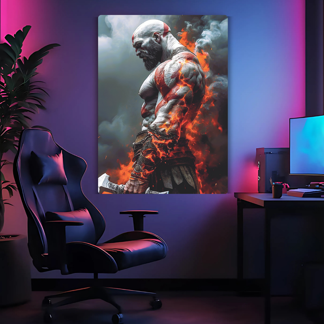 Kratos Metal Poster