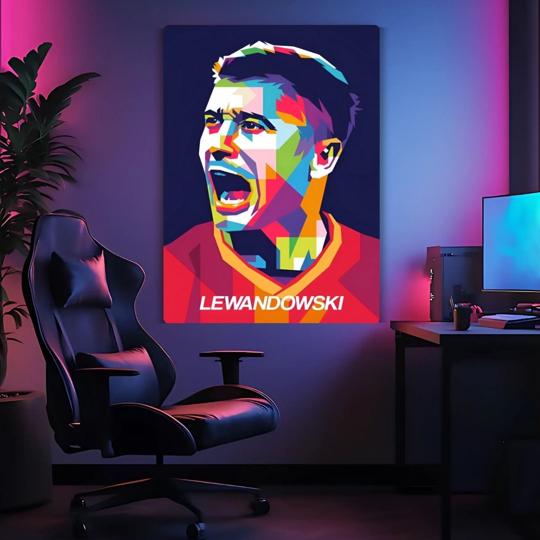 Lewandowski Metal Poster