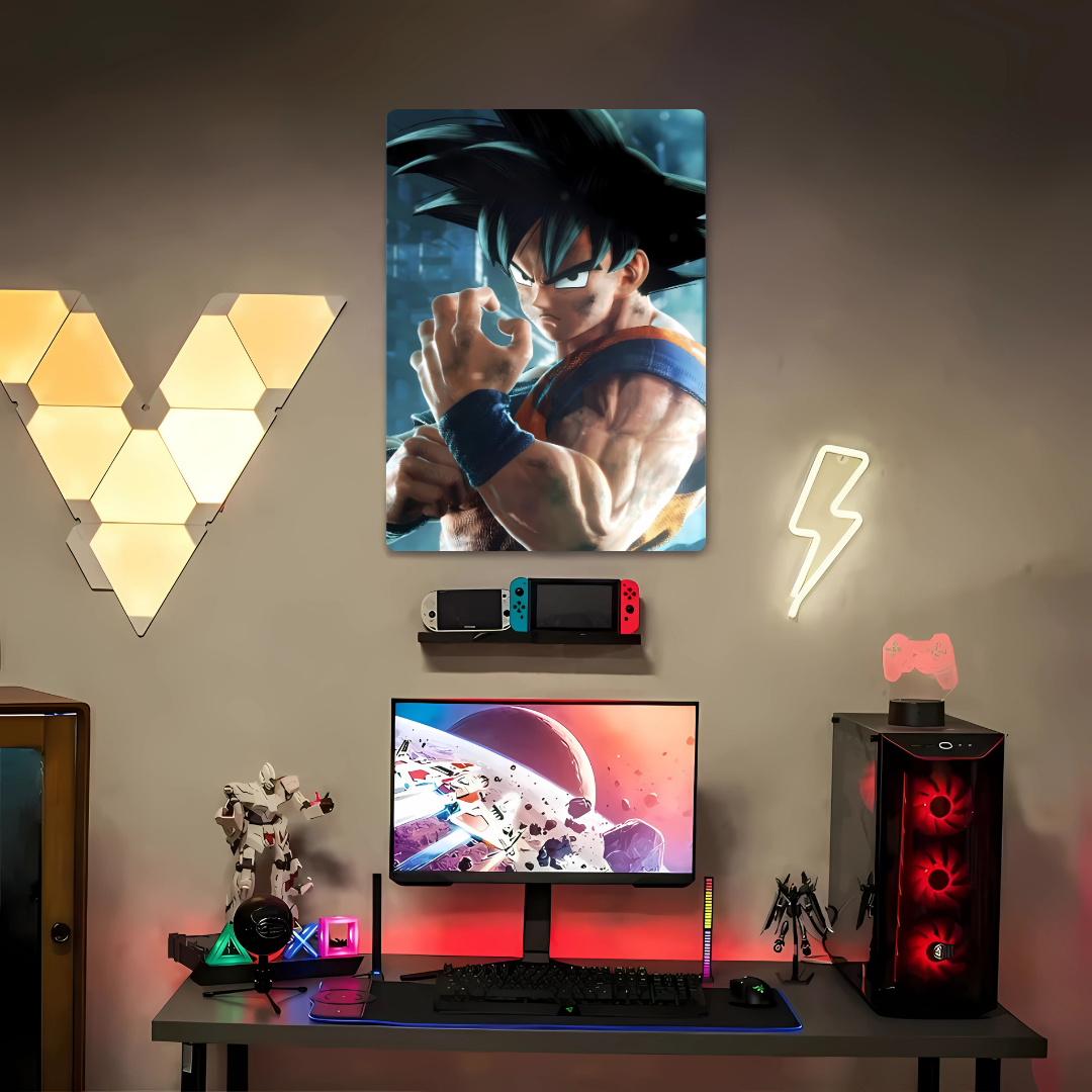 Goku Unbreakable Metal Poster