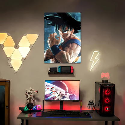 Goku Unbreakable Metal Poster
