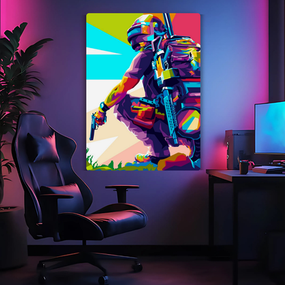 PUBG Metal Poster