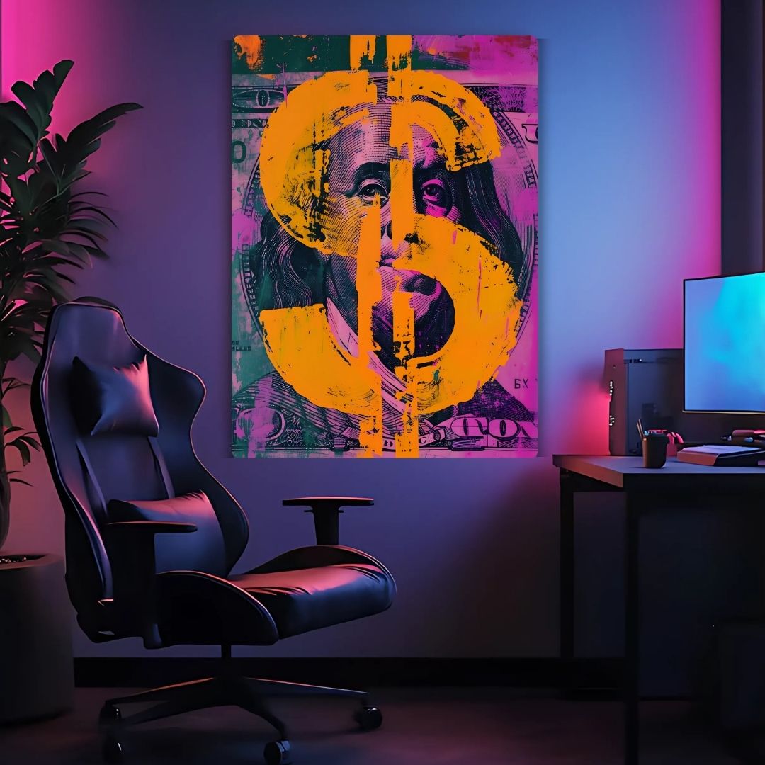 Money Matters Metal Poster