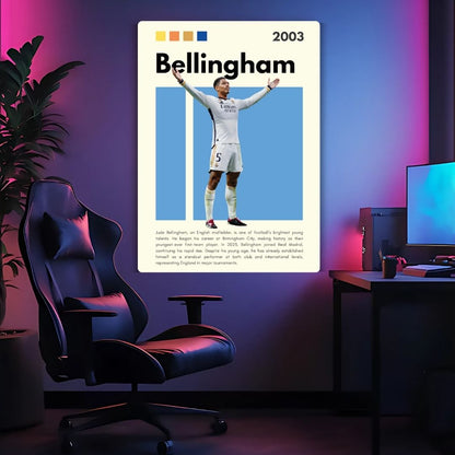 Jude Bellingham Metal Poster